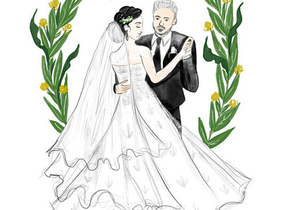 wedding illustration