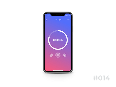 Countdown Timer | Daily UI #014 app dailyui dailyuichallenge timer ui ux