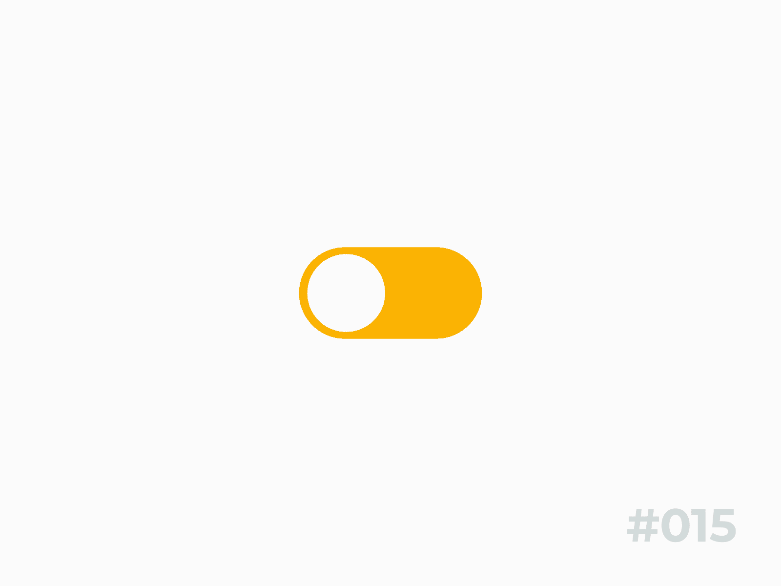 On/Off Switch | Daily UI #015 animation dailyui dailyuichallenge gif ui ux