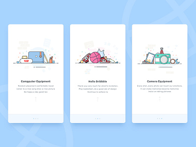 Hello Dribbble! ui