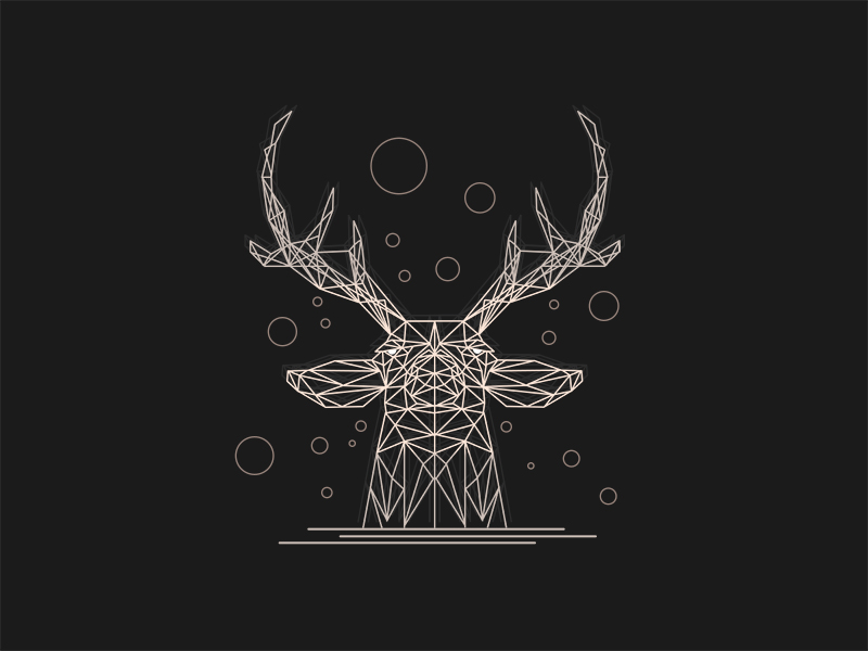 Deer by Yimi- on Dribbble