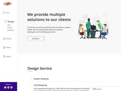 IT Solution Company Web UI/UX Design company website design ui design user design user experience user interaction ux design website design