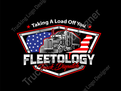 Transport Logistics Trucking Dispatching Logo Within 24hours 3d branding design dispatching logo graphic design logo transport logo transportation logo trucking logo