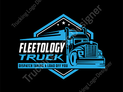 Transport Logistics Trucking Dispatching Logo Within 24hours