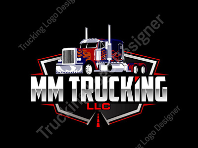 Transport Logistics Trucking Dispatching Logo Within 24hours