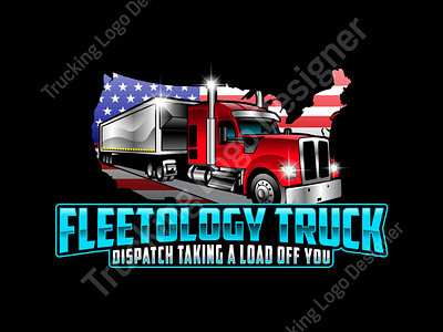 Transport Logistics Trucking Dispatching Logo Within 24hours