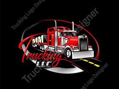 Transport Logistics Trucking Dispatching Logo Within 24hours 3d branding dispatching logo graphic design logo transport logo transportation logo trucking logo