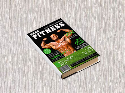 FITNESS MAGAZINE COVER design designing fitness magazine graphic design magazine cover photoshop