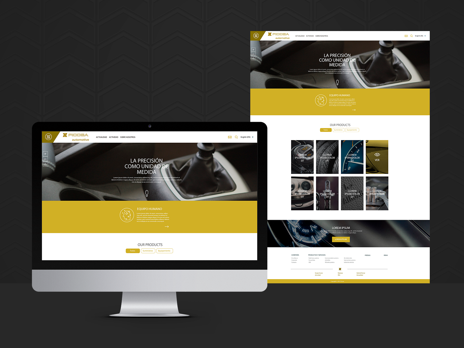 Automotive | Ficosa by Arantza Montero on Dribbble