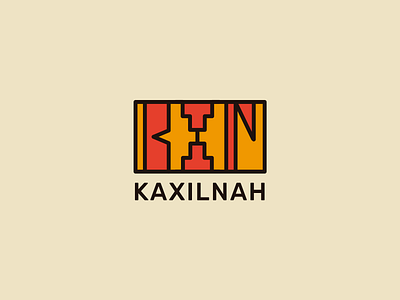 Mexican Resort logo | Kaxilnah branding icon logo mexican mexico typography vector
