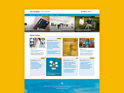 Communication website | Caixabank