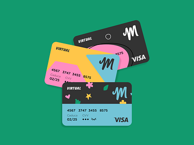 Virtual Cards | Mitto card finance ui virtual