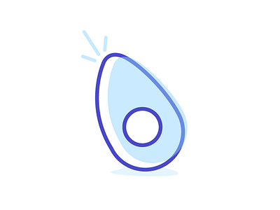 A for Avocado #AlphaBite alphabite avocado illustration