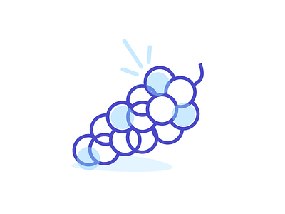 G for Grapes #AlphaBite alphabite grapes illustration