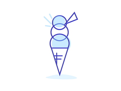 I for Ice-Cream #AlphaBite alphabite icecream illustration