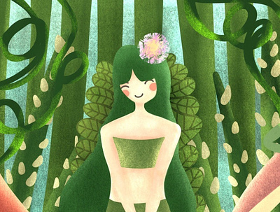 Mimosa Princess branding cute design illustration kidbook kids stories