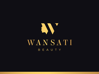 Wansati Beauty - Logo Identity beauty beauty salon brand design brand identity conceptual cosmetic logo icon lettermark logo logo and branding logo designer logotype minimal monogram perfume south africa w letter w logo wansati woman