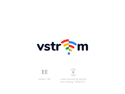 Vstreem - Logo Identity