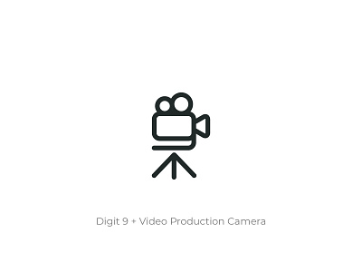 Video Production House - Logo Design brand identity branding concept conceptual design design flat icon illustrator logo logo design logo designer logomark minimal monogram photography simple studio symbol vector video production