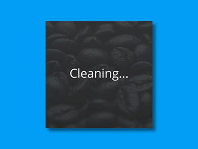 Cleaning Animation animation cleaning coffee coffee maker load animation loading