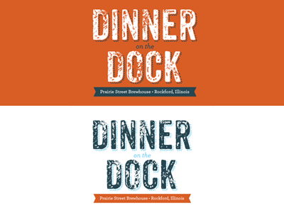 Dinner on the Dock - Color Variations
