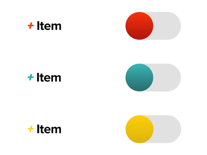 Such Selection app button colorful ios keynote material menu mobile switch toggle ui ux
