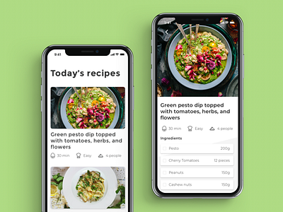 Recipes Organizer App by Krystian Polański on Dribbble