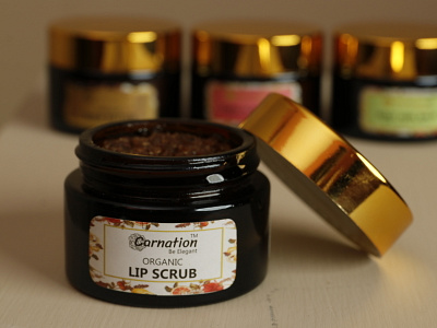 Carnation Organic Lip Scrub