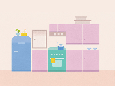 Kitchen illustration