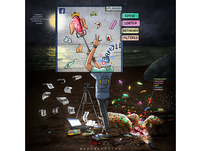 story of brain left and rightside ! brain hayena humanbrain selfie