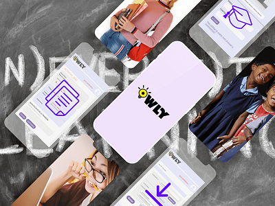 Owly Phone Mockup graphic design logo