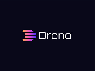 Drono logo design by Adil Mushtaq on Dribbble