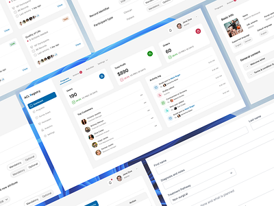 Product design dashboard