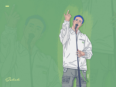 illustrator | Singer Boy design illustration photoshop