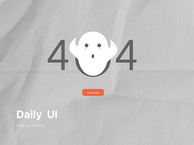 404 not found dailyui design ui ux web web design