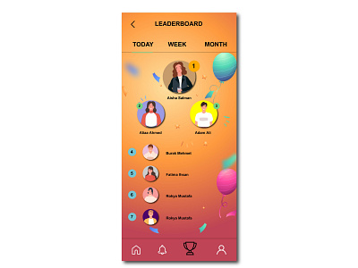 Leaderboard #019 branding dailyui design graphic design illustration logo typography ui ux vector