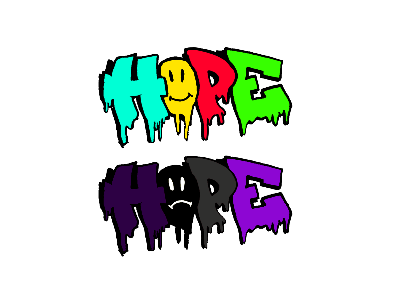 h:)pe and h:(pe by Umut Danismaz on Dribbble