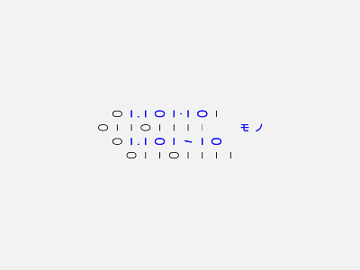 Branding for the digital agency "Mono Mono" (Japan)