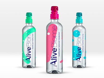 AliveBiome branding branding identity drink gut healthy healthy drink packaging