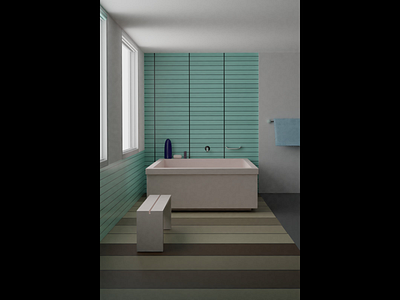 A washroom scene 3d 3d modelling 3d product photography 3d rendering architecture interior design photography product photography