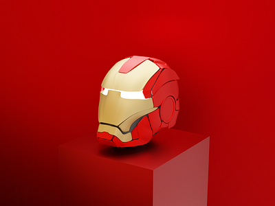 The Ironman Helmet 3d 3d modelling 3d product photography 3d rendering branding photography product photography