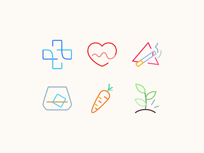 Personal Health Icons design icons ui