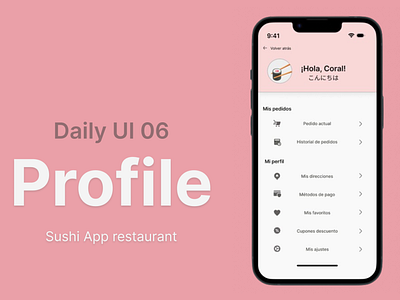 Daily UI 06: Profile