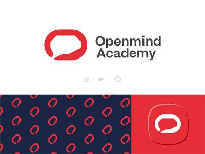 Openmind Academy brand identity branding design education education center graphic design logo
