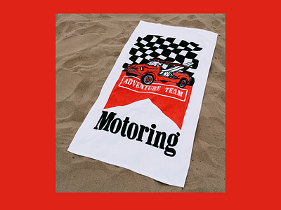 The Motoring Club design graphic design illustration typography