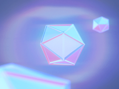 Magnetic 3d hologram mir motion polygon