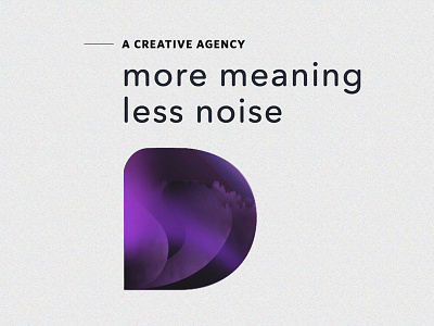 DesignUps - Work In Progress agency concept homepage typography webdesign