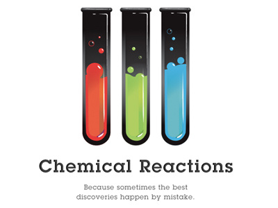 Chemical Reactions animation icon minimal