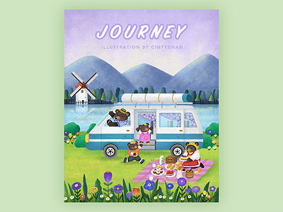 Journey #CintyChan# illustration