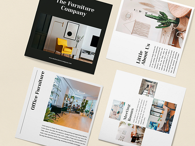 Brochure Design branding brochure design creative furniture graphicdesign identity layout